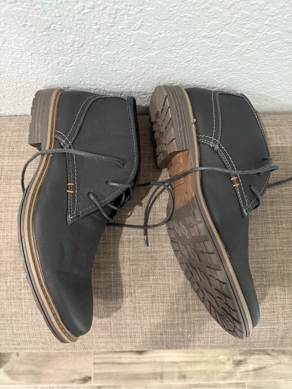 Men's Black Varese Shoes - Classic Lace-Up